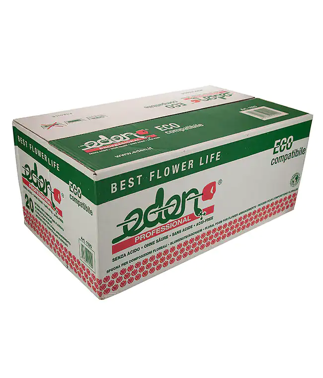 Изображение Флористическая пена EDEN professional кирпич коробка 20шт