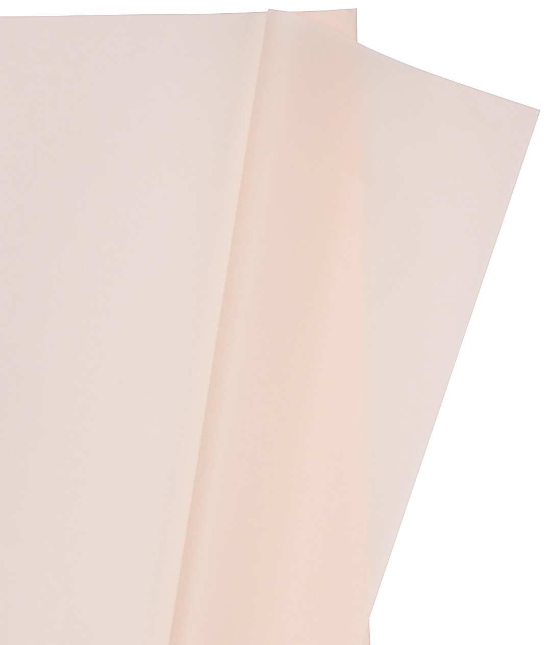 Изображение Однотонная матовая пленка для цветов бледно-розовая в листах 20 шт.