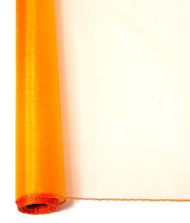 Изображение Органза оранжева перламутрова 360мм