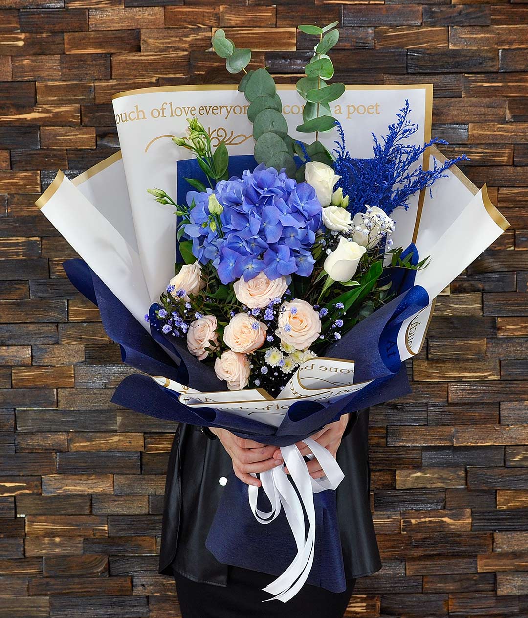 Изображение Букет квітів №9700 «Блакитна лагуна...»