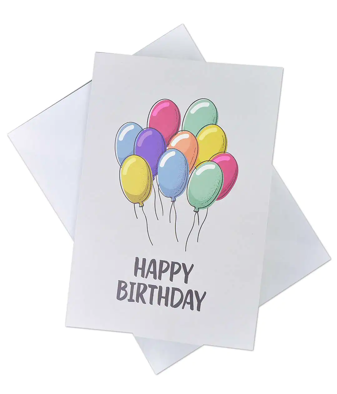 Конверты для денег с открыткой ЛП-02 «Happy Birthday!»