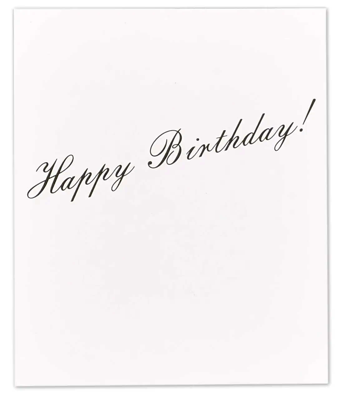 Мини открытка «Happy birthday!» 15383 10шт.
