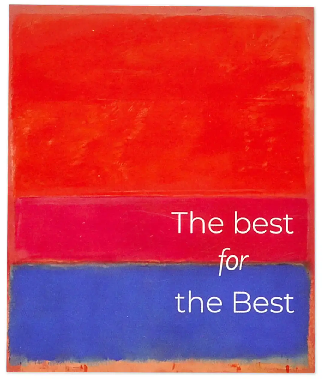 Изображение Мини открытка «The Best» 11602 10шт