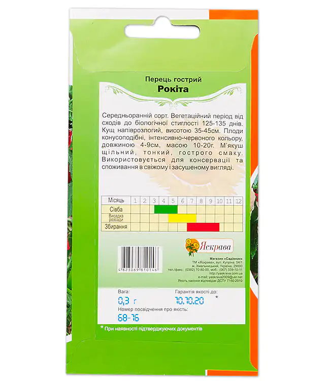 Перец острый Рокита