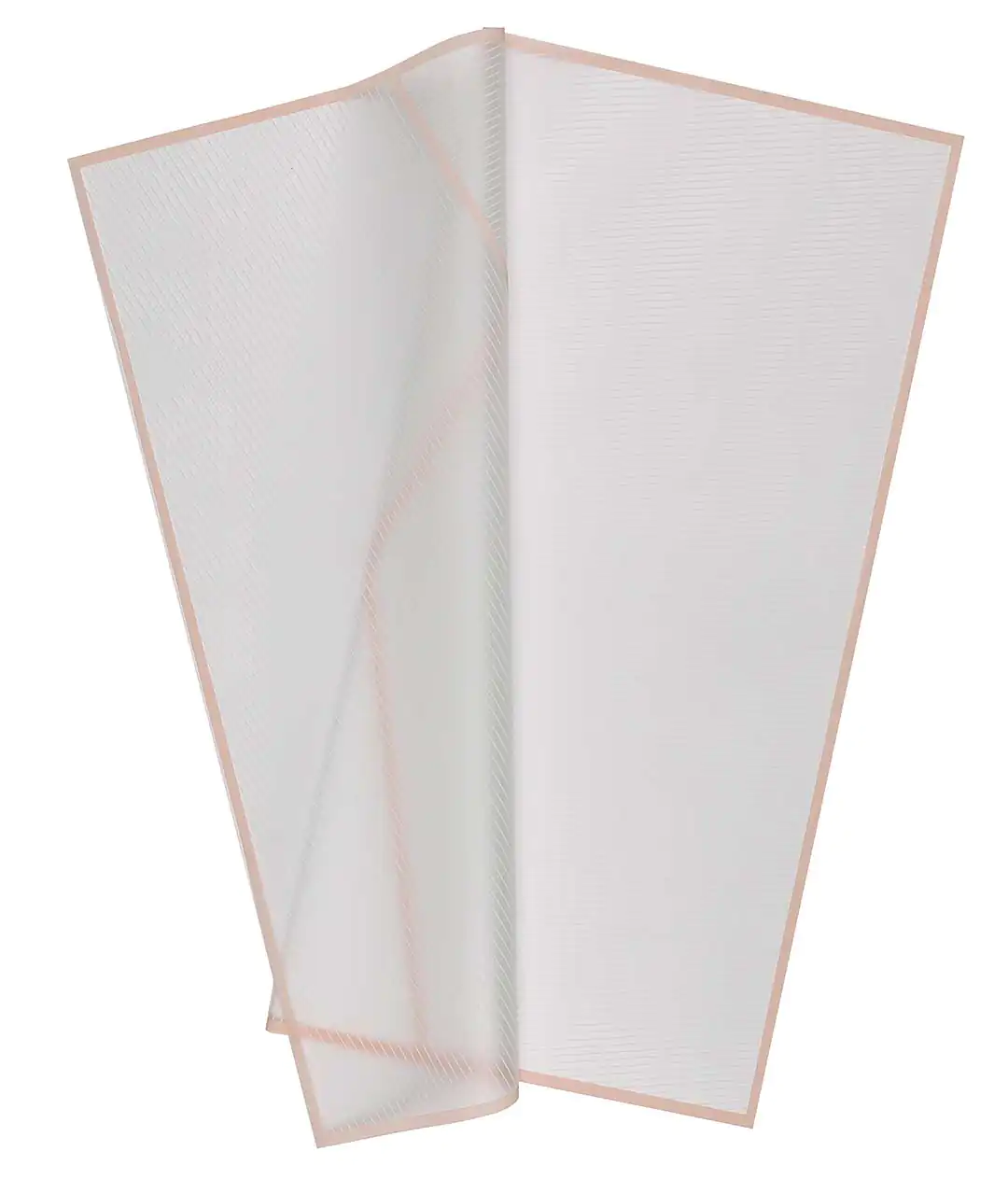 Изображение Калька для цветов «At the touch...» White-Pink Edge 20 шт.