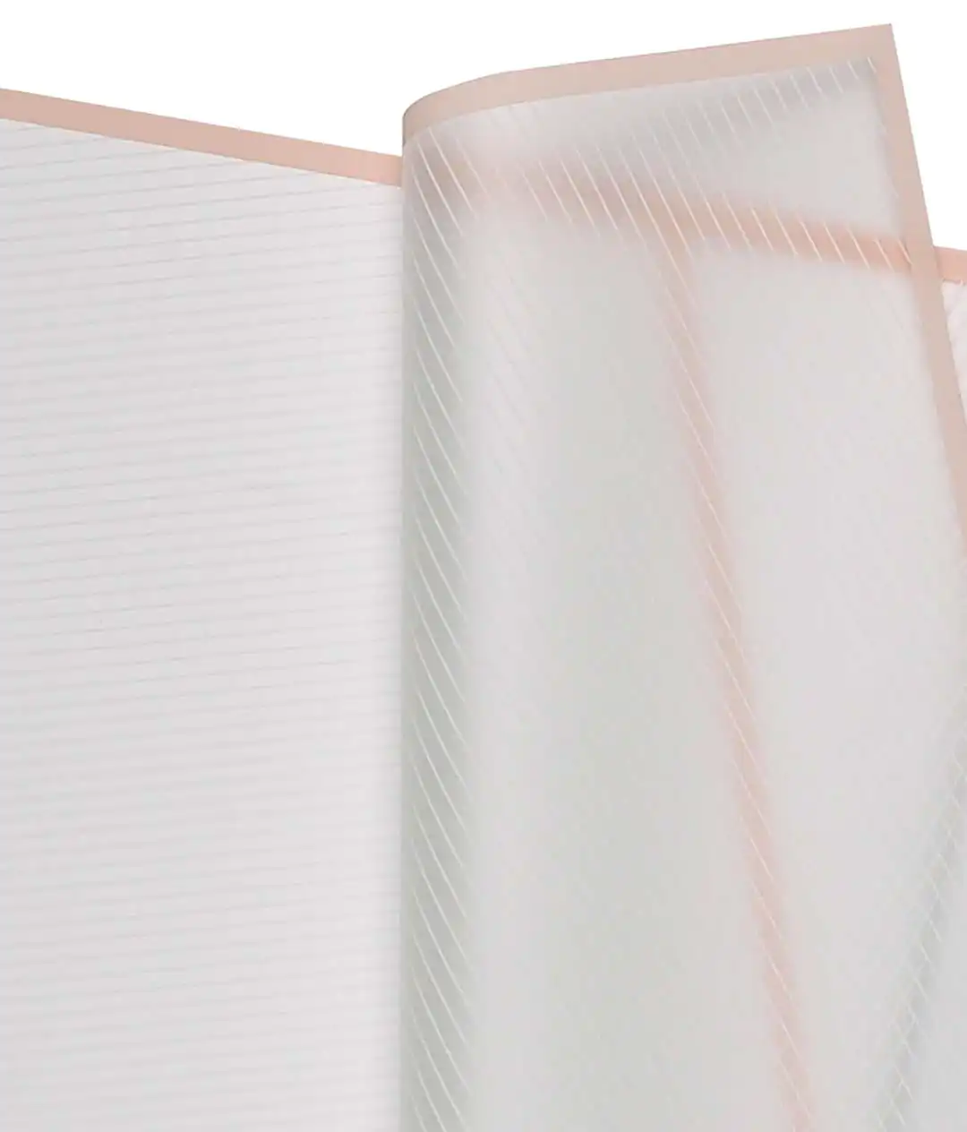 Калька для квітів «At the touch...» White-Pink Edge  20 шт.