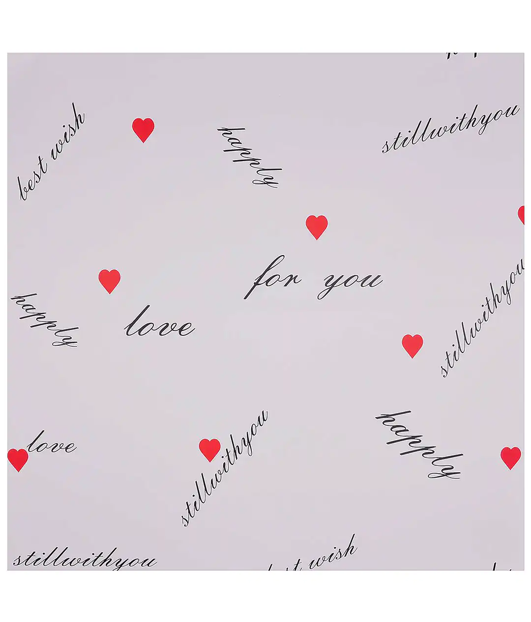 Изображение Калька для цветов «Love Time» светло фиолетовая 20 шт.
