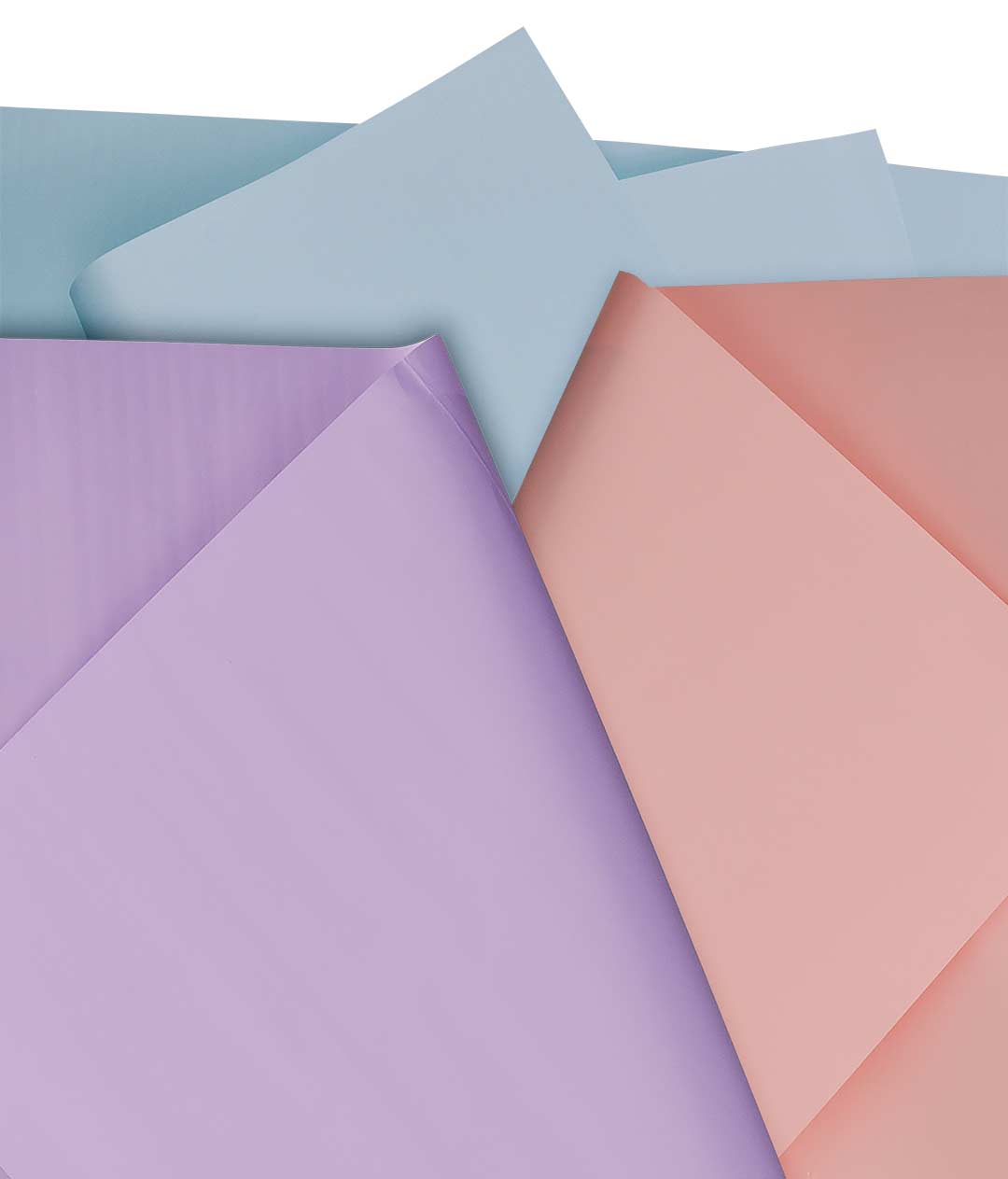 Изображение Калька для квітів «Pastel Elegance» фіолетовий 20 шт.