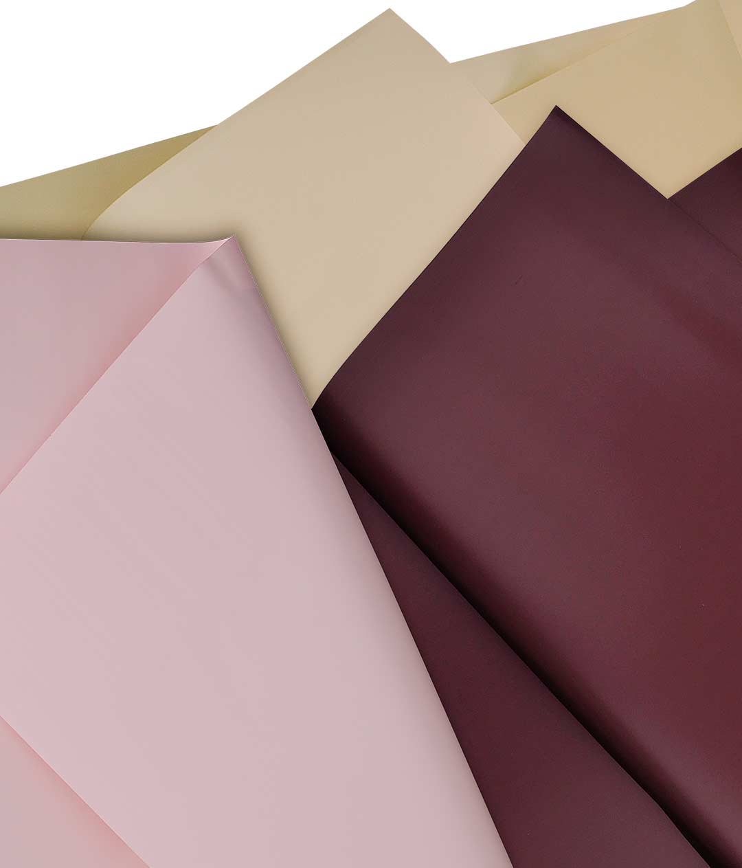Изображение Калька для квітів «Pastel Elegance» коричневий 20 шт.