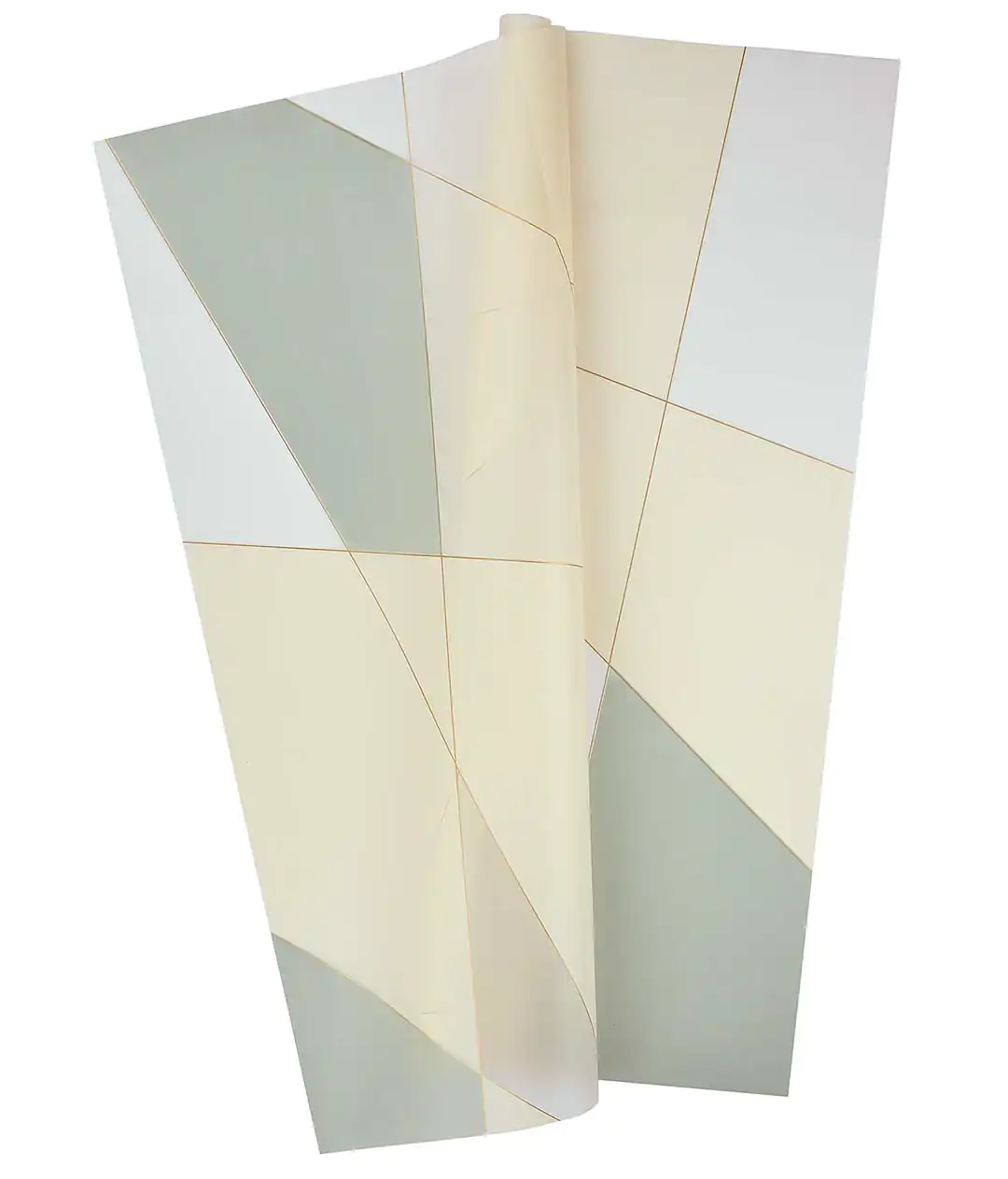 Изображение Пленка для цветов в листах «Магнитная линия» кофе