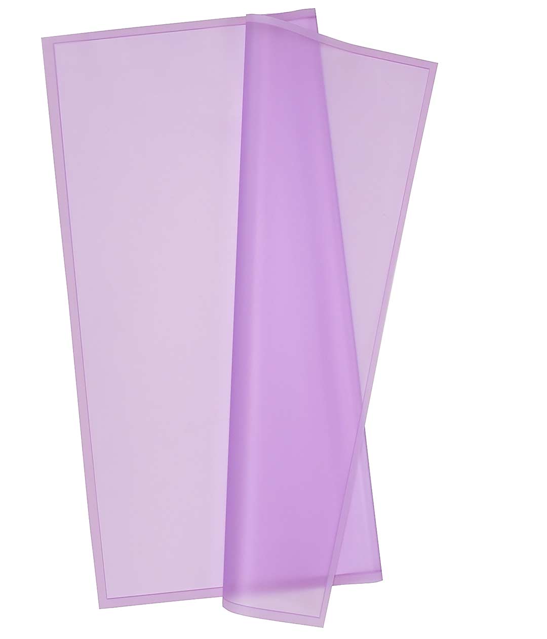 Изображение Плівка в листах для квітів фіолетова 