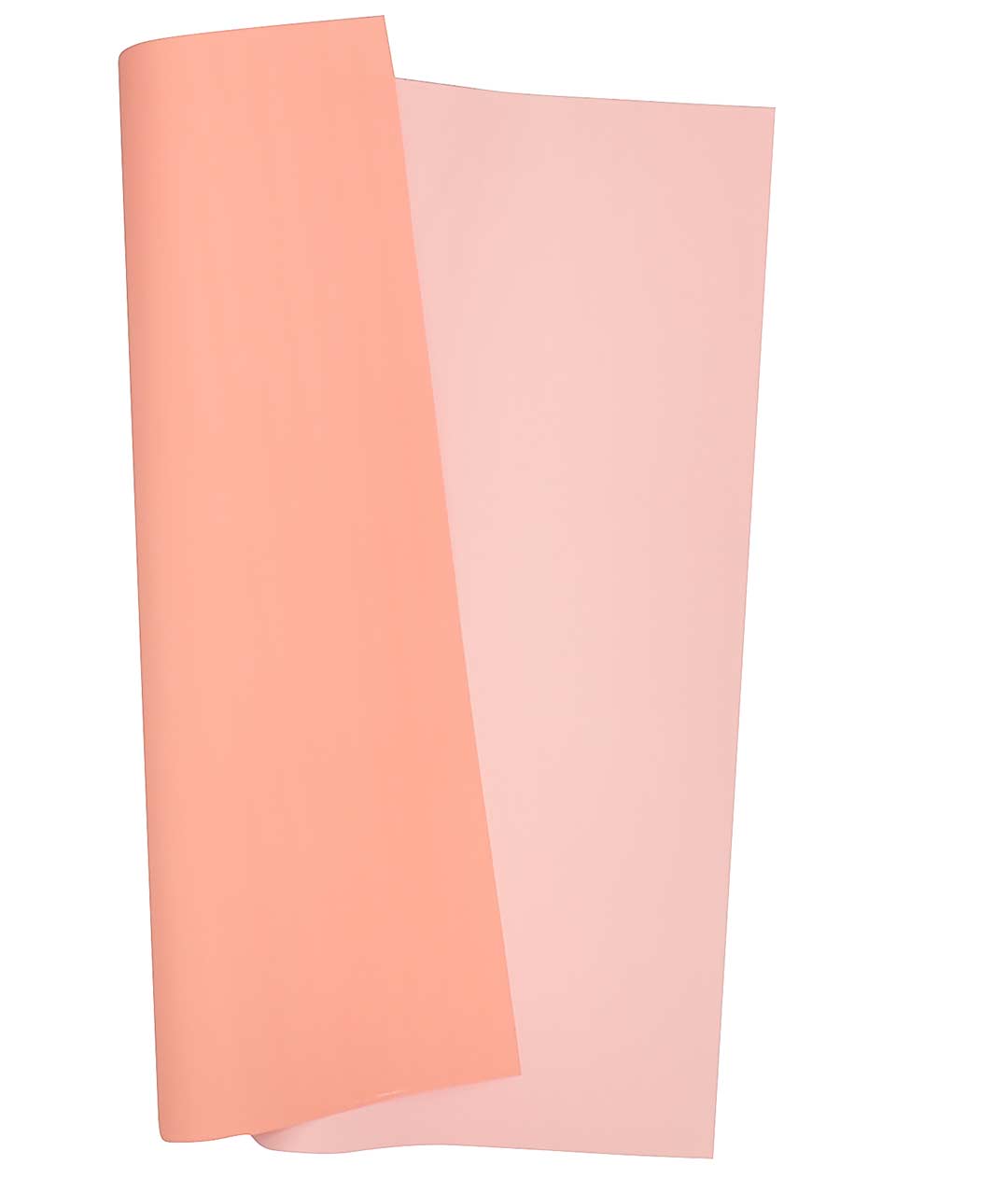 Изображение Пленка в листах для цветов коралловая - светло-розовая 
