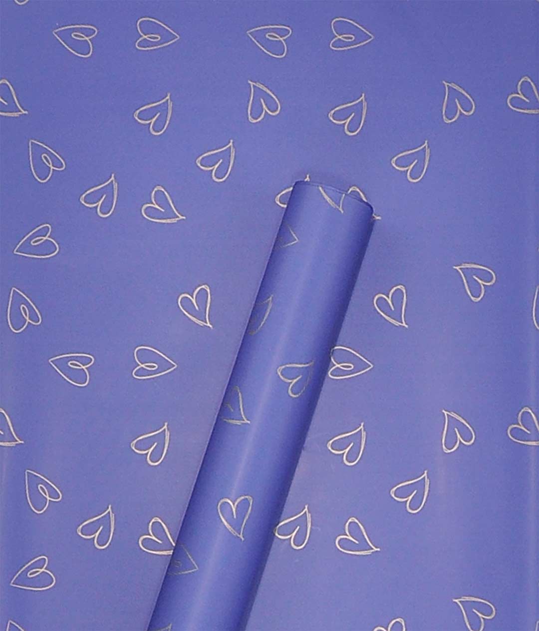 Изображение Плёнка в листах для цветов синяя 