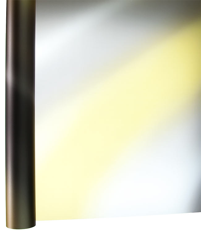 Изображение Пленка для цветов Переливы желто-черные матовая 