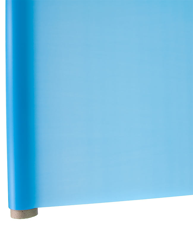 Изображение Корейська матова плівка для квітів Блакитна