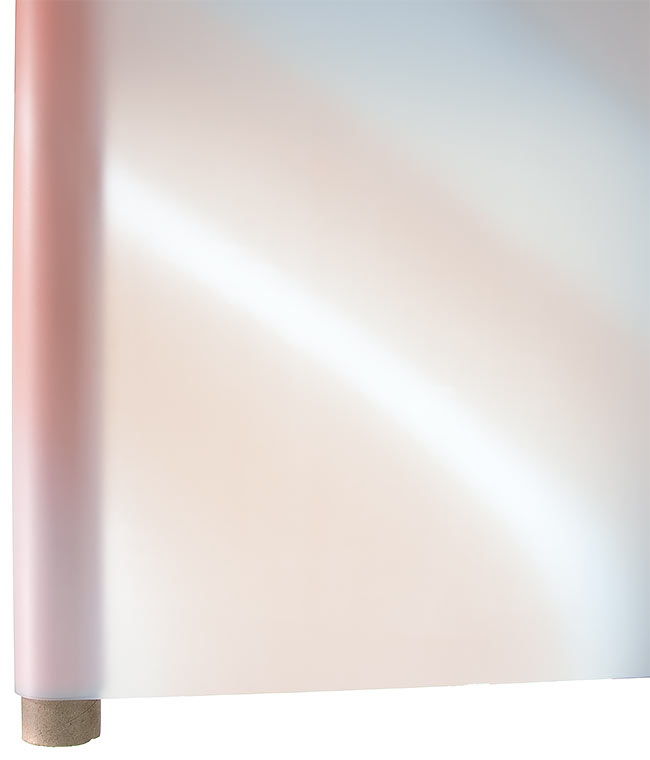 Изображение Плівка для квітів Переливи персиково-білі матова