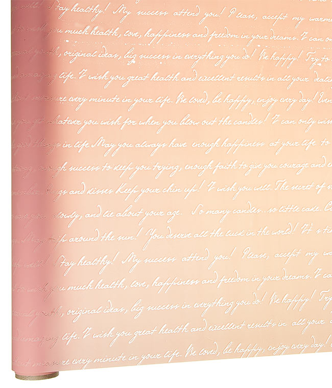 Изображение Калька для цветов матовая Пудра светлая французское письмо