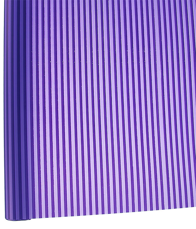 Изображение Пленка для цветов матовая фиолетовая Полоса сиреневая