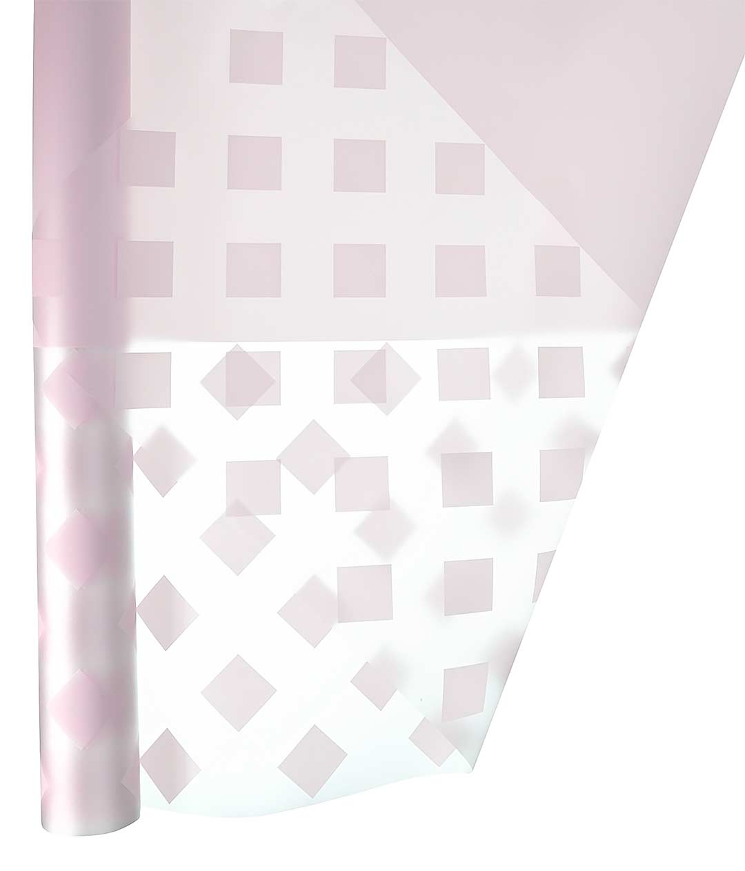 Изображение Плівка для квітів Діамант Світло-рожева Корея