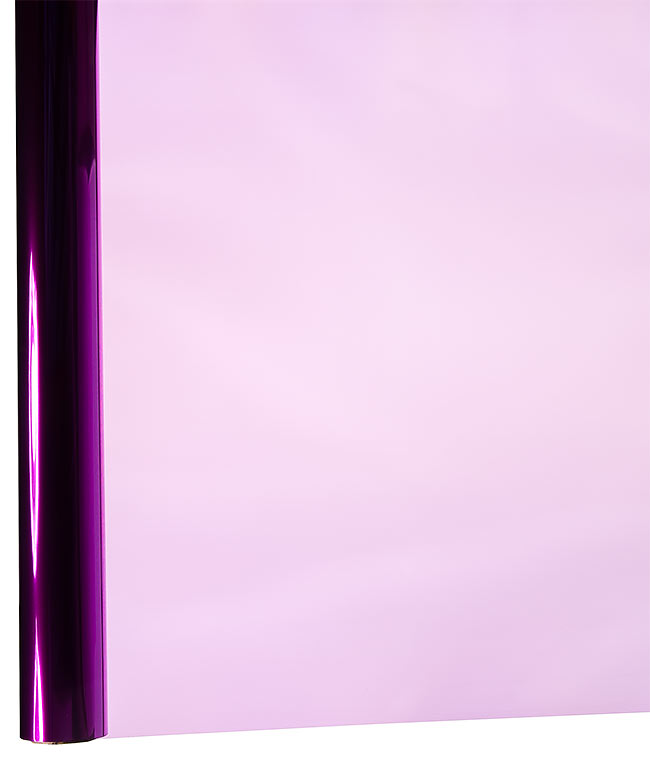 Изображение Плівка для квітів напівпрозора кольорова Colourful пурпурна