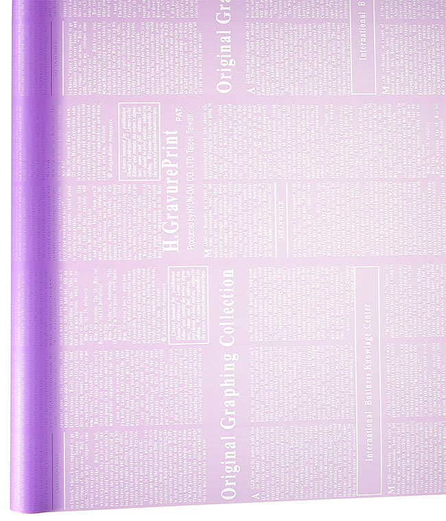 Изображение Пленка для цветов England paper светло-фиолетовая