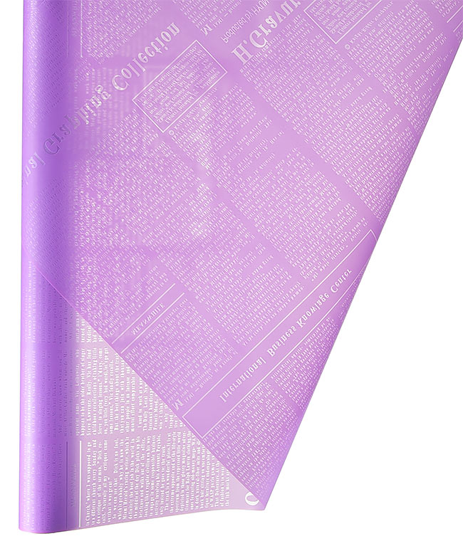 Изображение Плівка для квітів England paper світло-фіолетова