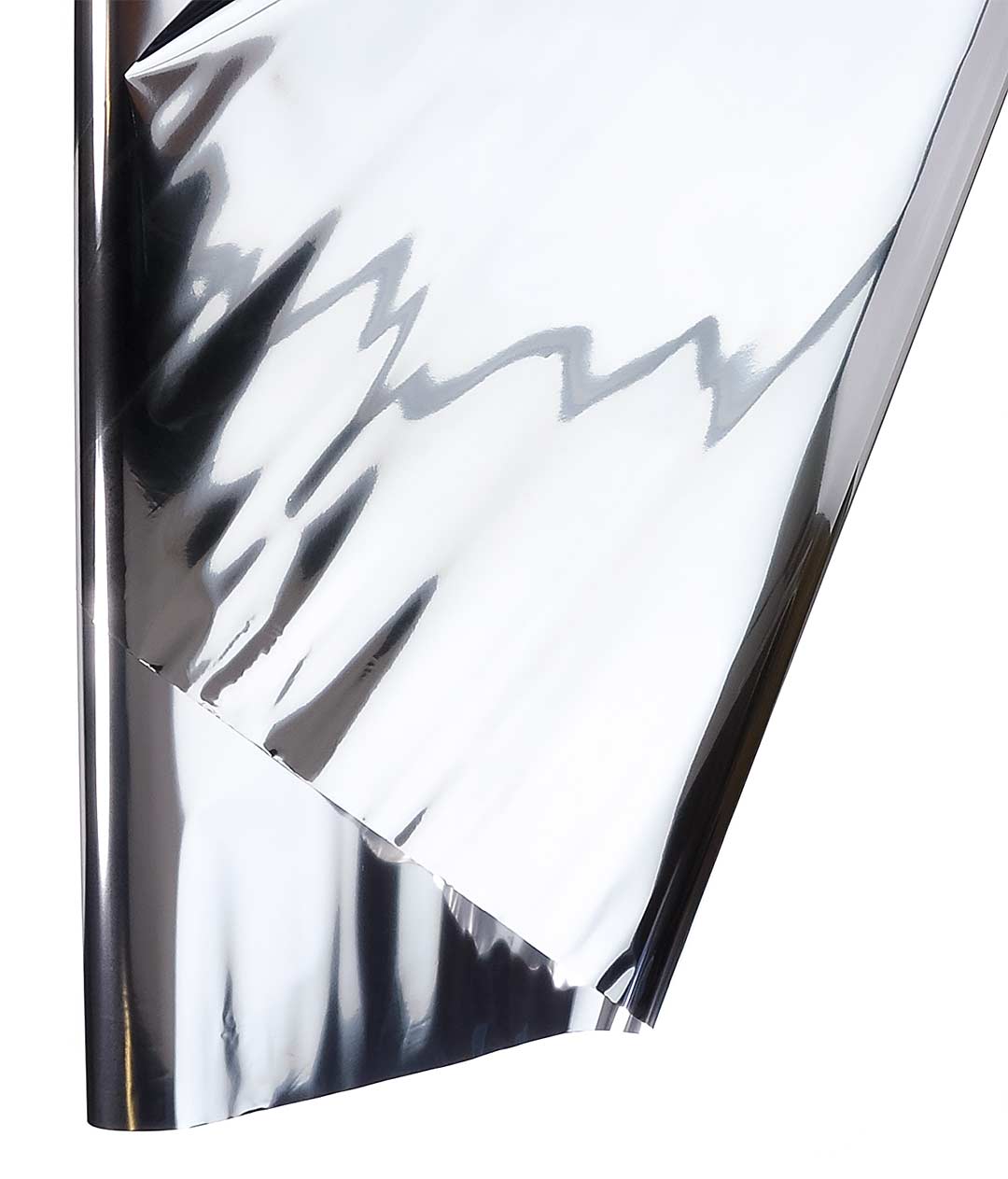 Изображение Плівка для квітів Металік срібло