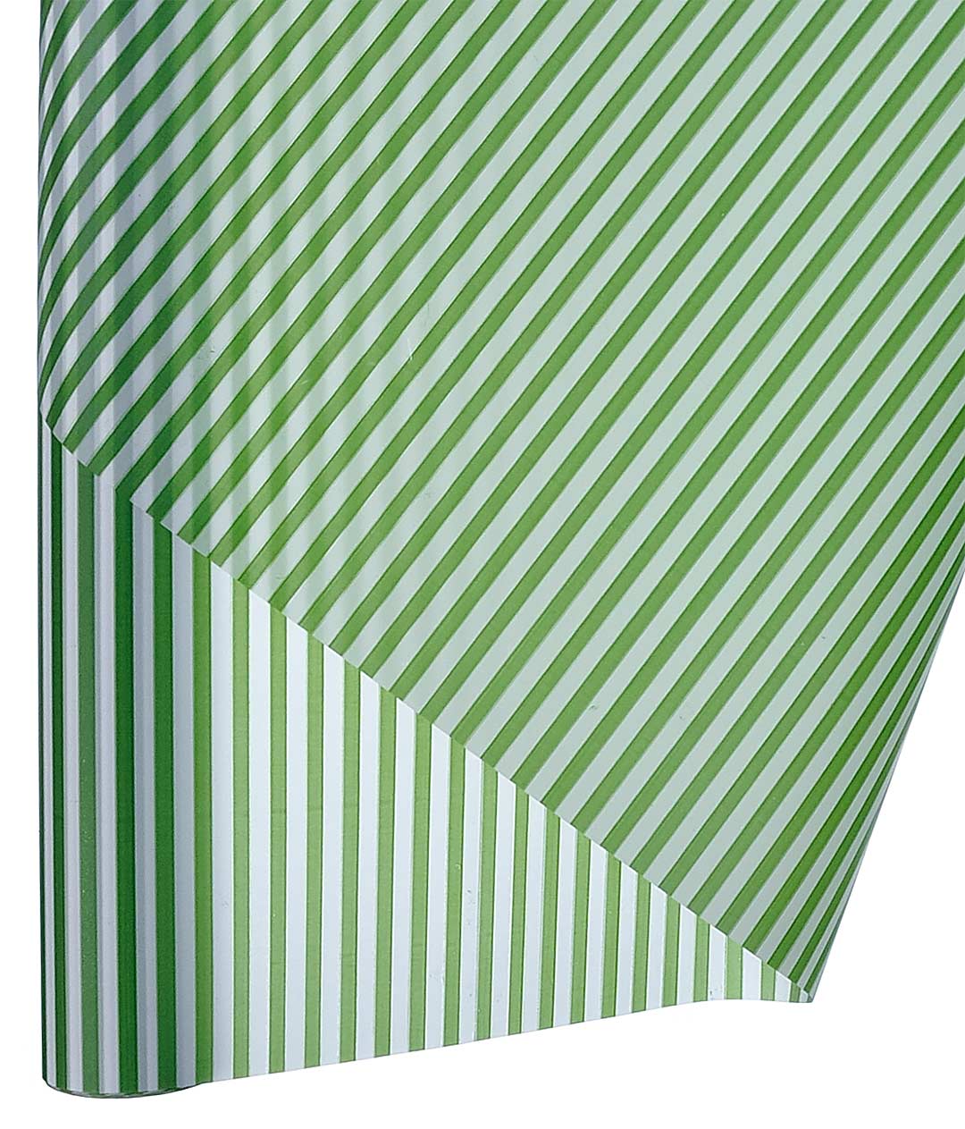 Изображение Пленка для цветов матовая Полоса темно-зеленая