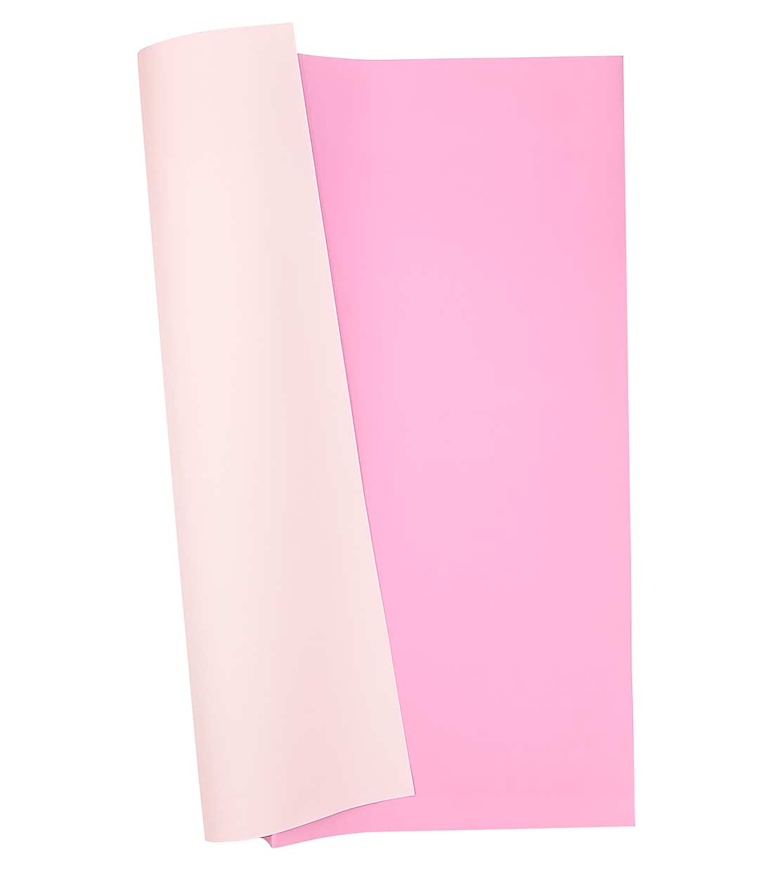 Изображение Плівка в листах для квітів рожева-світло-рожева 
