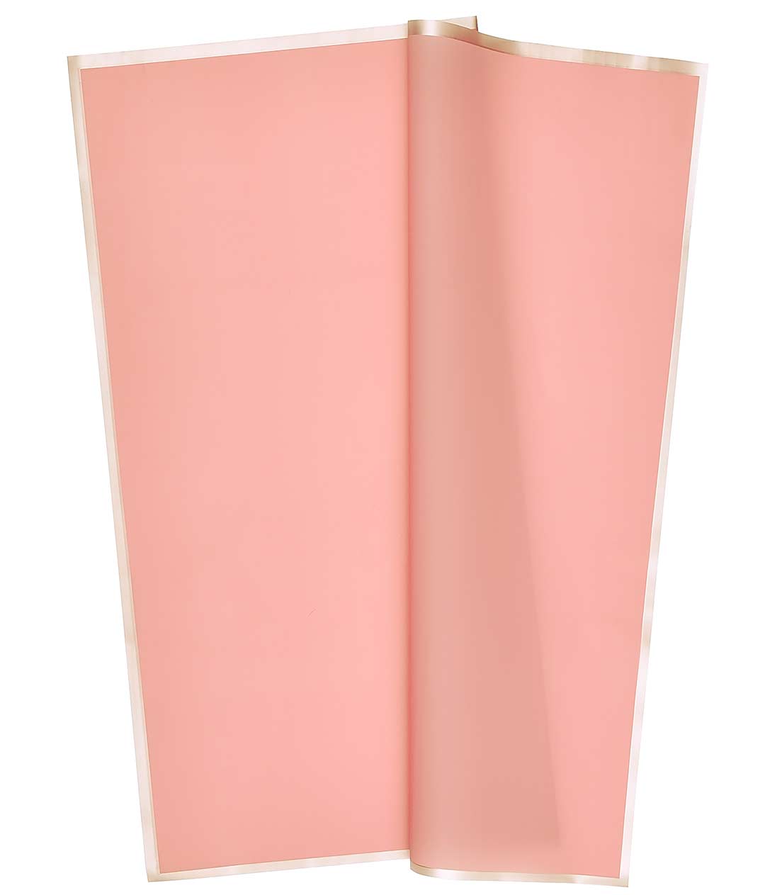 Изображение Пленка в листах для цветов темно-розовая «Кант Золото» 20 шт