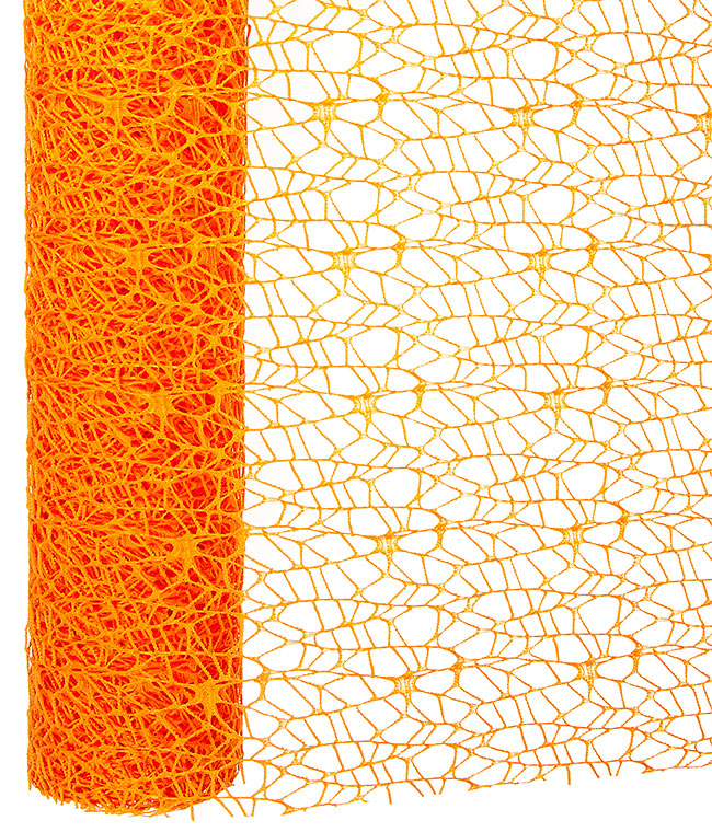 Изображение Сетка для цветов PolyNet Luk ярко оранжевая