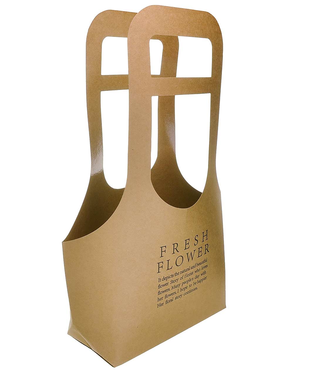 Изображение Сумка для цветов Fresh Flower краф большая