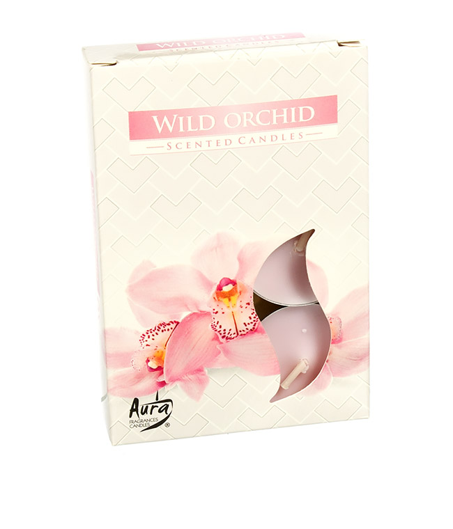 Изображение Свеча-таблетка ароматизированная Дикая Орхидея