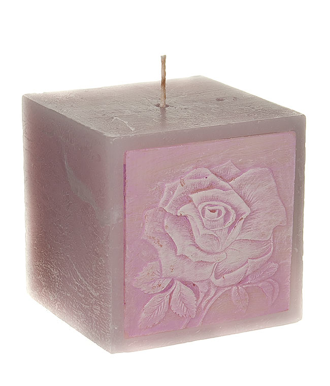 Изображение Свеча ароматическая декоративная Цветочный Запах 01231