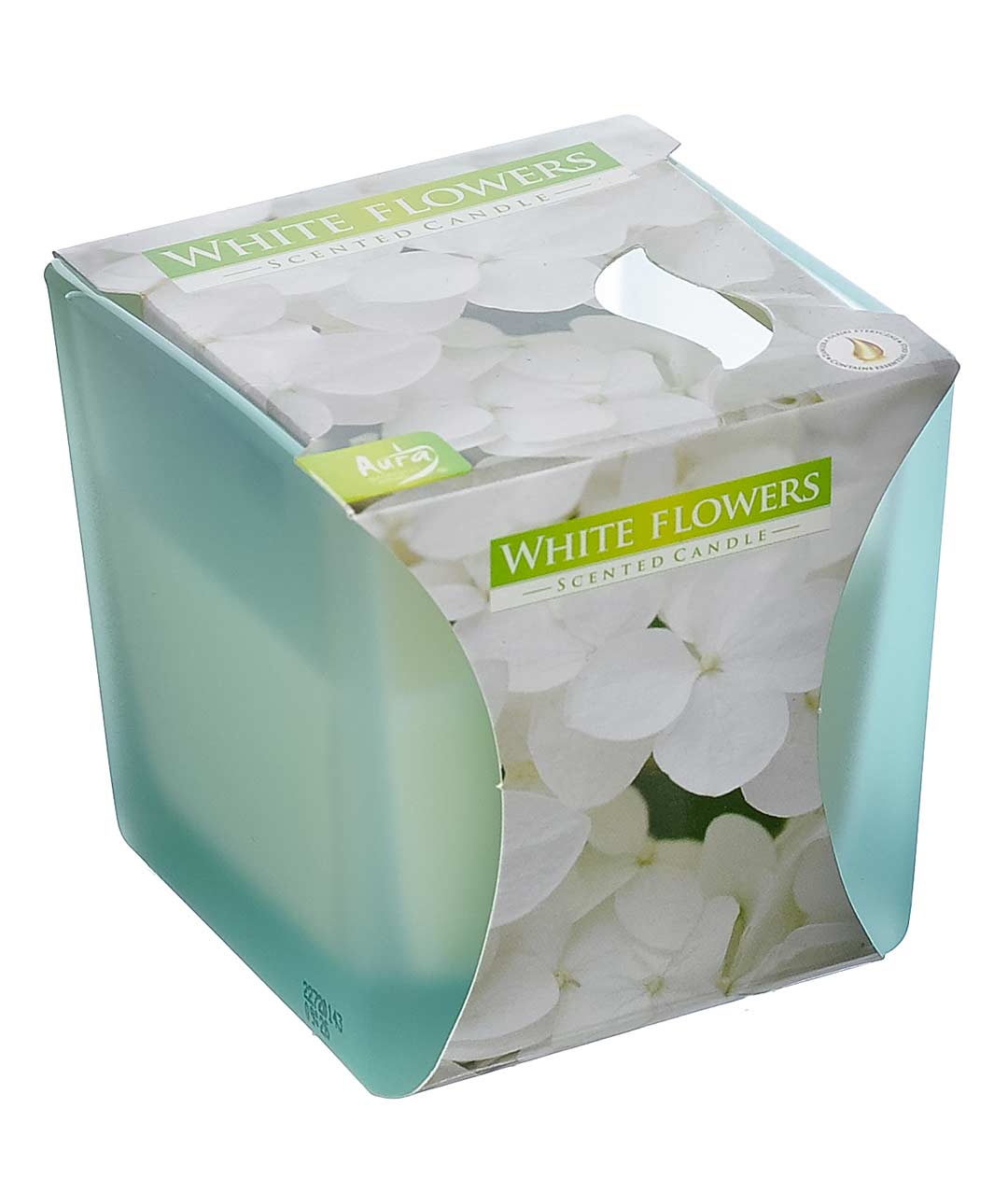 Изображение Свеча ароматизированная SNK80m-179 Белые цветы 
