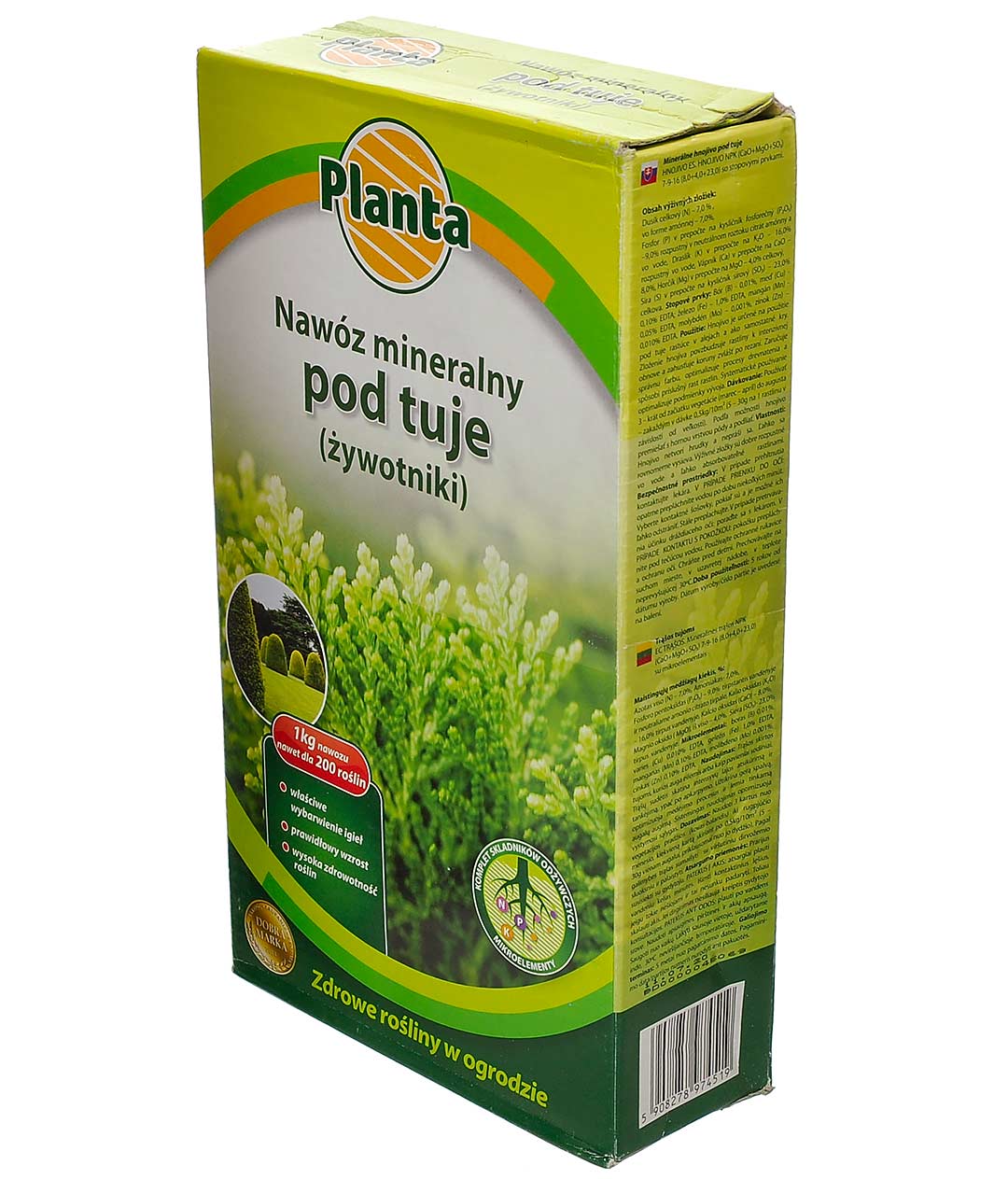 Изображение Удобрение Planta для туй 1кг