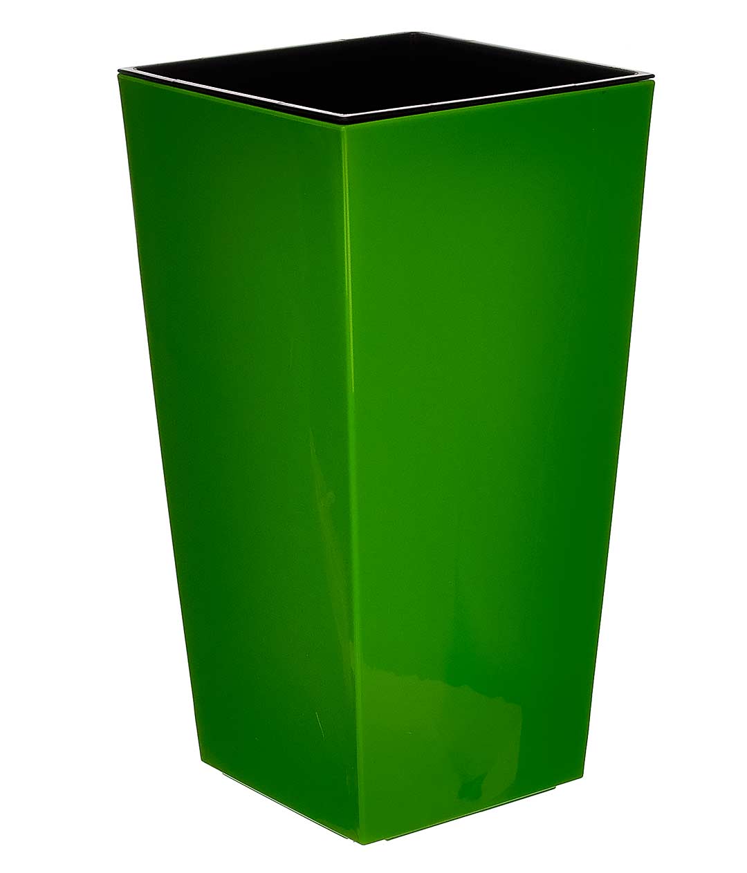 Изображение Вазон Финезия светло-зеленый со вкладышем