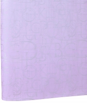Изображение товара Бумага для цветов Multicolor Futura сиреневая с серебристыми буквами