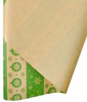 Бумага для упаковки цветов и подарков Новогодняя 
