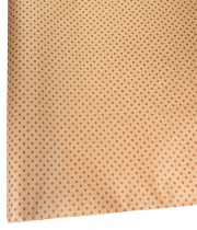 Изображение товара Бумага для цветов коричневая Горох коричневый