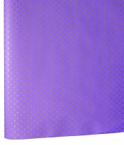Изображение товара Бумага для упаковки цветов и подарков фиолет Горох мелкий золото Multic