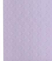 Изображение товара Папір для квітів з тисненям Серця пурпуровий в листах