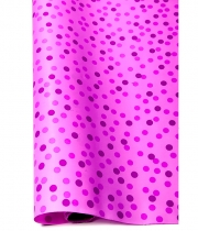 Изображение товара Папір для квітів Multicolor Горох рожевий