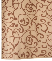 Изображение товара Папір крафт коричневий з візерунком №23
