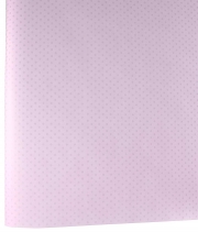 Изображение товара Бумага для упаковки цветов и подарков розовая Горох мелкий серебро Multic