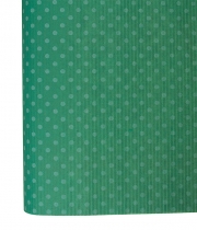 Изображение товара Бумага крафт темно-зеленая в горох