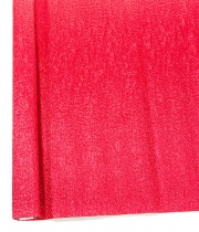 Изображение товара Креп бумага металлик красный