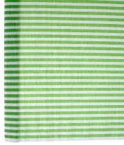 Изображение товара Креп бумага белая +зеленая полоса