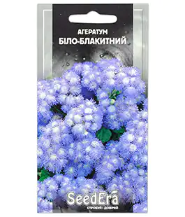 Изображение Агератум Бело-голубой