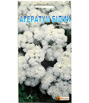 Изображение товара Семена цветов Агератум белый